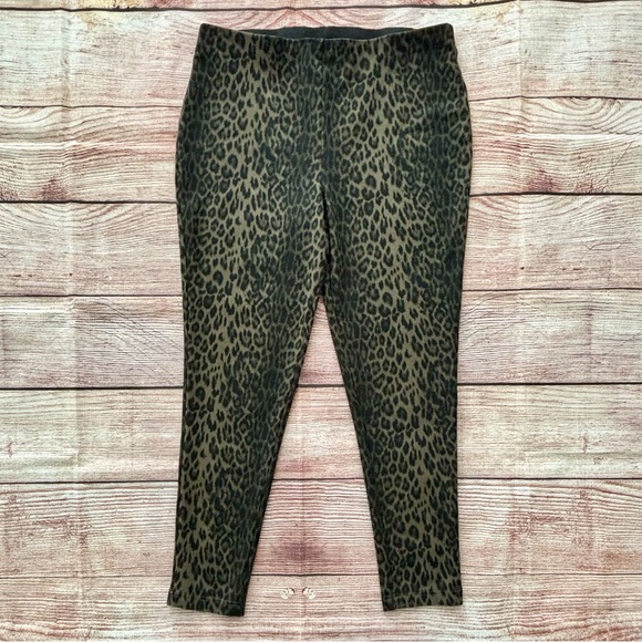 INC International Concepts • Animal Print Leggings - Women’s Size 16 - Picture 6 of 14